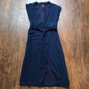 Navy midi dress by Mink Pink